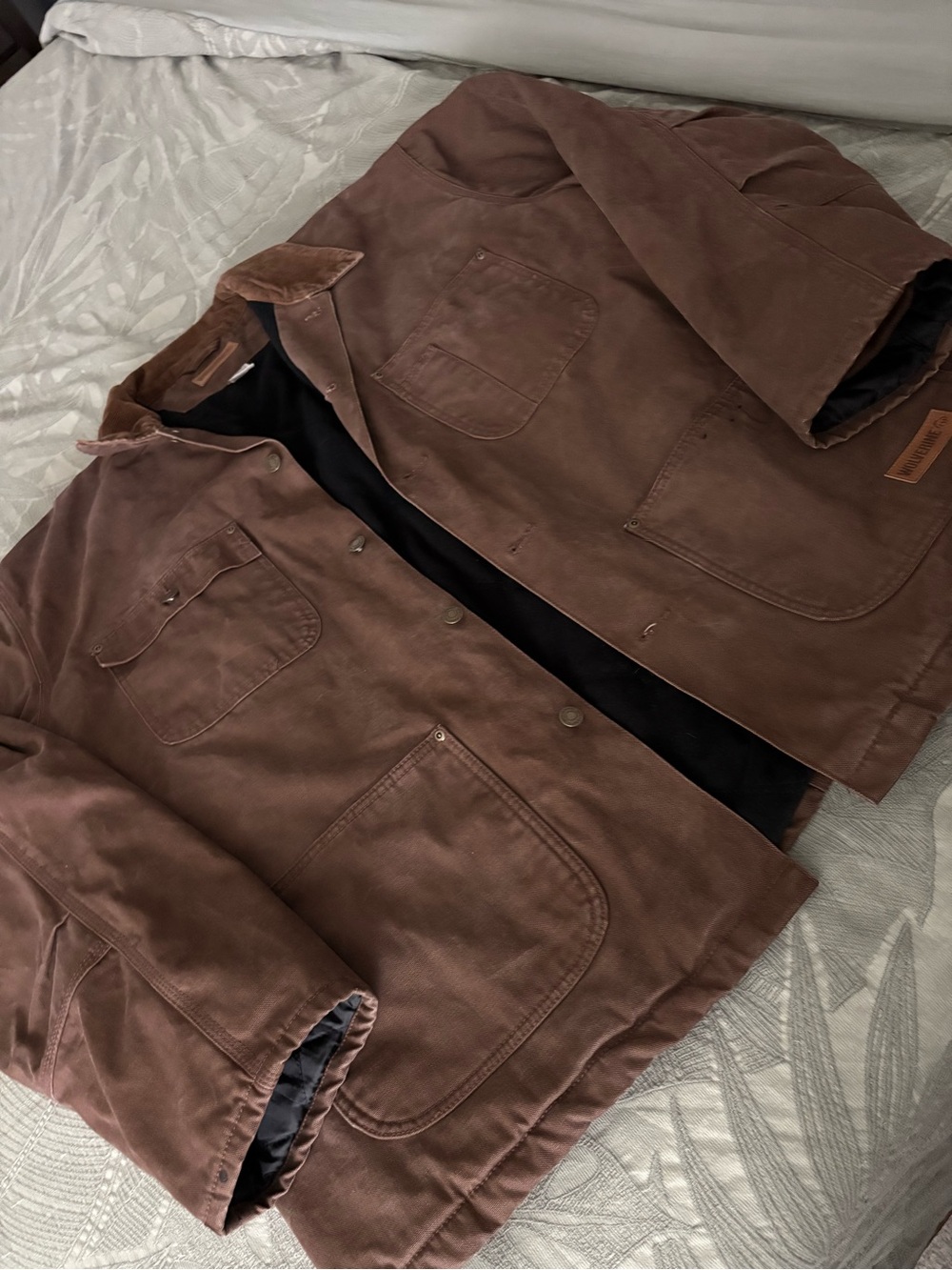 Wolverine Brown Canvas Field Jacket